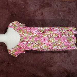 Pineapple Moon Floral Off Shoulder Dress